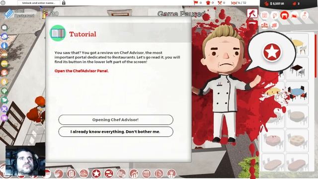 Chef: The Restaurant Tycoon Game - Playing the tutorial of an exciting Simulation смотреть онлайн