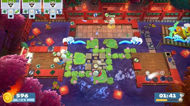 Overcooked 2 Moon Harvest Festival 1-1 4 Player (Final Score: 1228) смотреть онлайн