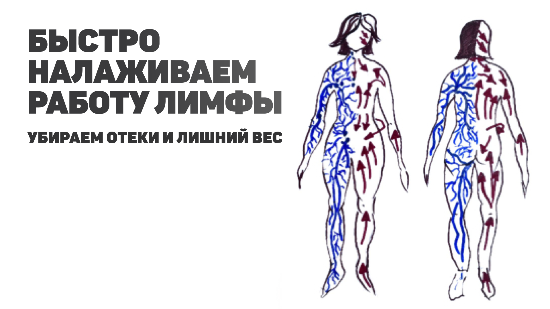Простые упражнения для улучшения работы лимфы | Очищаем лимфу | Снижение веса | Убираем отеки смотреть онлайн
