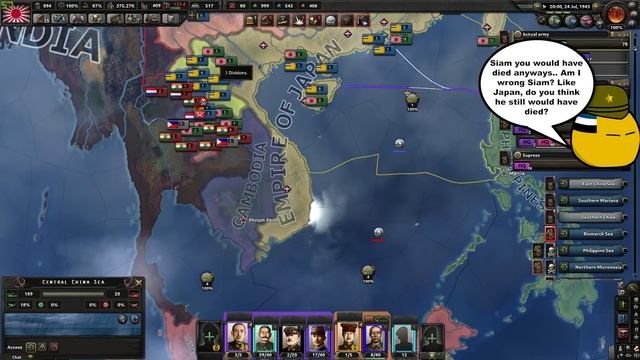 The Bangkok Square Incident - Hoi4 MP In A Nutshell смотреть онлайн