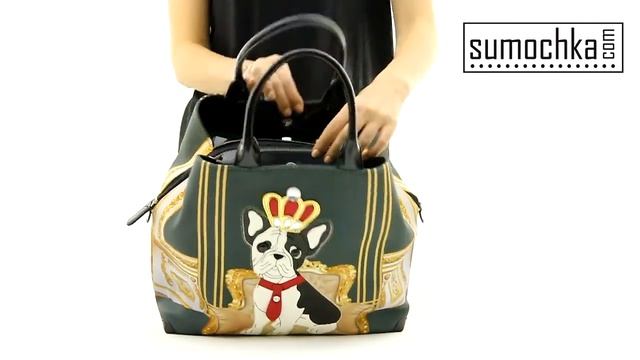 Сумка Braccialini 8832 green смотреть онлайн