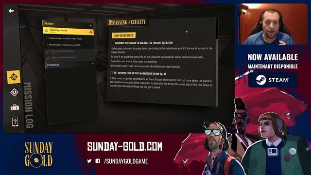 Sunday Gold - Chapter 2 Gameplay with a game designer смотреть онлайн