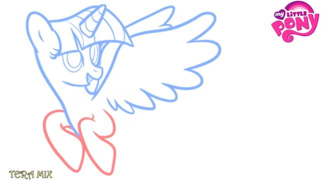 ?Как нарисовать сумеречную искорку? из май литл пони ?Нow to draw my little pony twilight sparkle смотреть онлайн