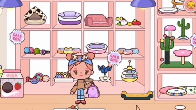 ♡ мой день в Мига Ворлд ♡/ 2 часть / покупка товаров для питомца / Miga World / Miga Nise