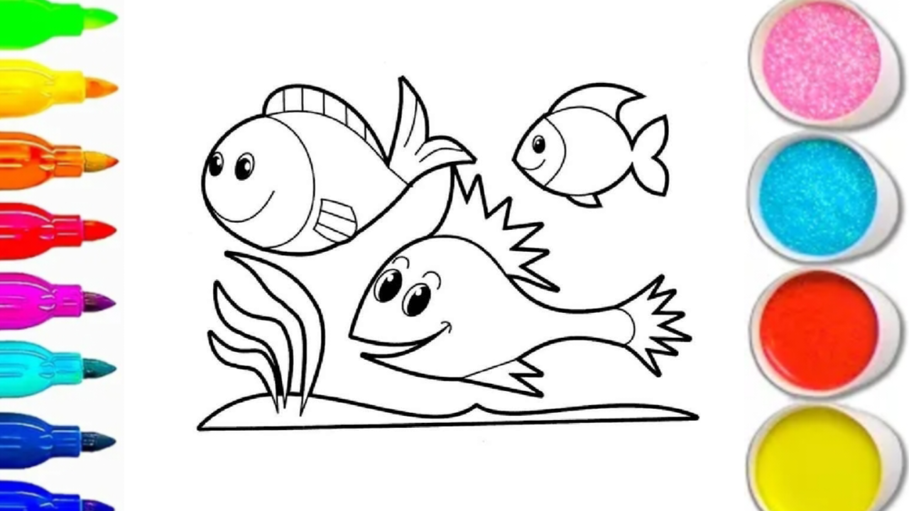 КАК НАРИСОВАТЬ РЫБИ смотреть онлайн