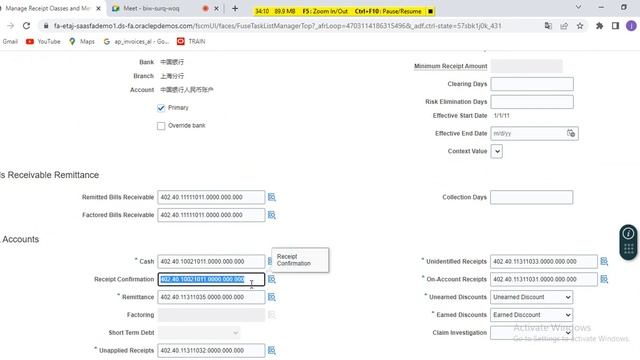 16. Oracle Functional Financials - Fusion AR Receipt Methods Source Memo Seq rec смотреть онлайн