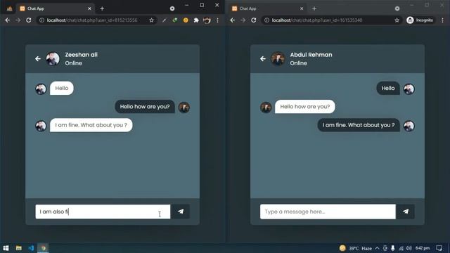 Realtime Chat App (php+mysql+ajax) With Source Code смотреть онлайн