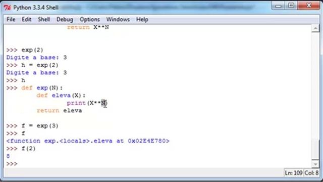 Aulas Python - 040 - Funções VII: Nested Functions e Nonlocal смотреть онлайн