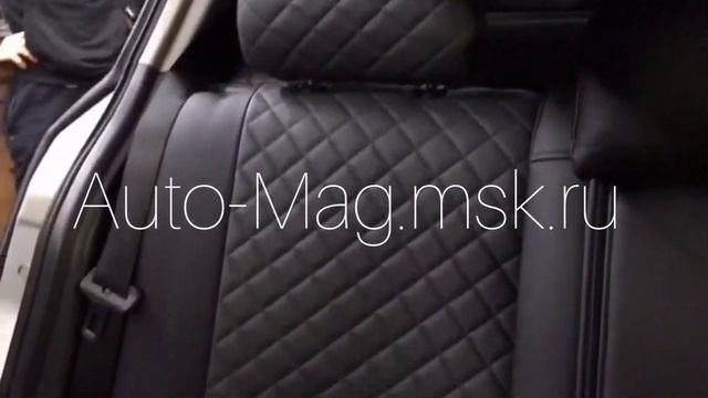 Чехлы на Опель Астра Н из экокожи от Автопилот смотреть онлайн