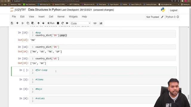 Dictionary in python | Part-7 | Python for Data Analysis | #python смотреть онлайн