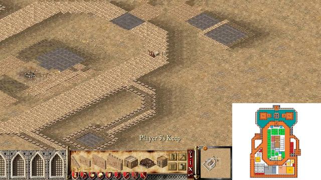 How to build Wolf's secret castle 🏰 in Stronghold Crusader смотреть онлайн