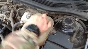 Куда залить антифриз opel Astra h