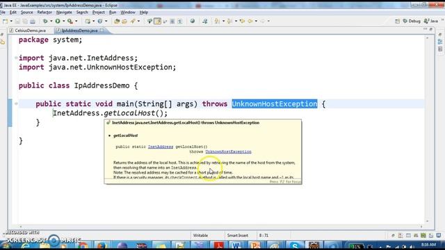 How to get Ip Address in Java using java program смотреть онлайн