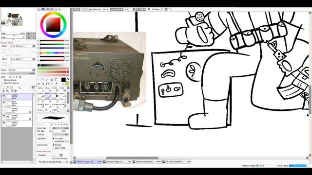 Diamond Dogs Radio Speeddraw смотреть онлайн