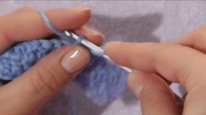 Как обвязать край изделия крючком. Кайма №1.