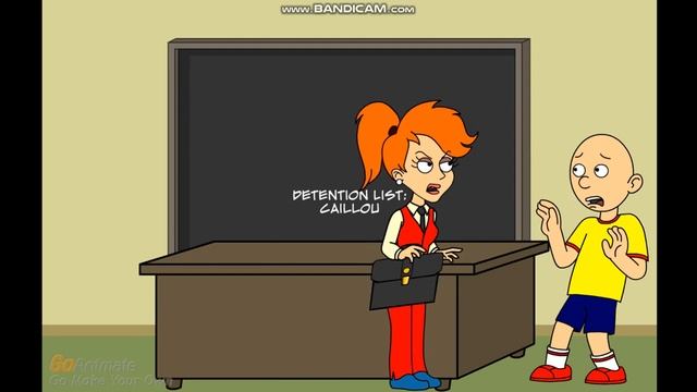 Caillou Gets Arrested At School смотреть онлайн