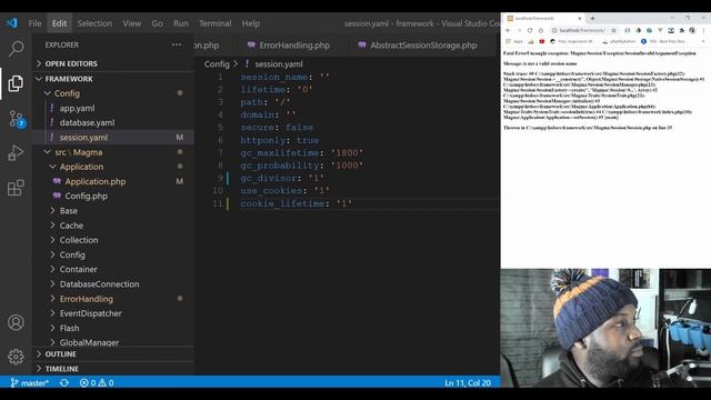 PHP MVC Framework Initialize Session & YamlConfig PHP | Tutorial | PHP Server-Side | Learn PHP смотреть онлайн