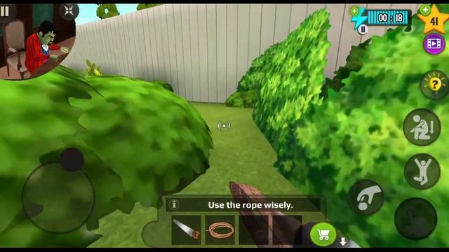 Scary Stranger 3D Gameplay Wild Sleigh Ride Level смотреть онлайн
