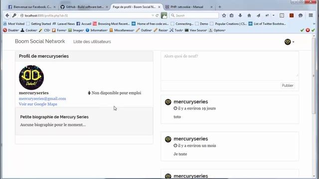 CRÉER UN RÉSEAU SOCIAL POUR DÉVELOPPEURS EN PHP - 46 - Connexion automatique смотреть онлайн