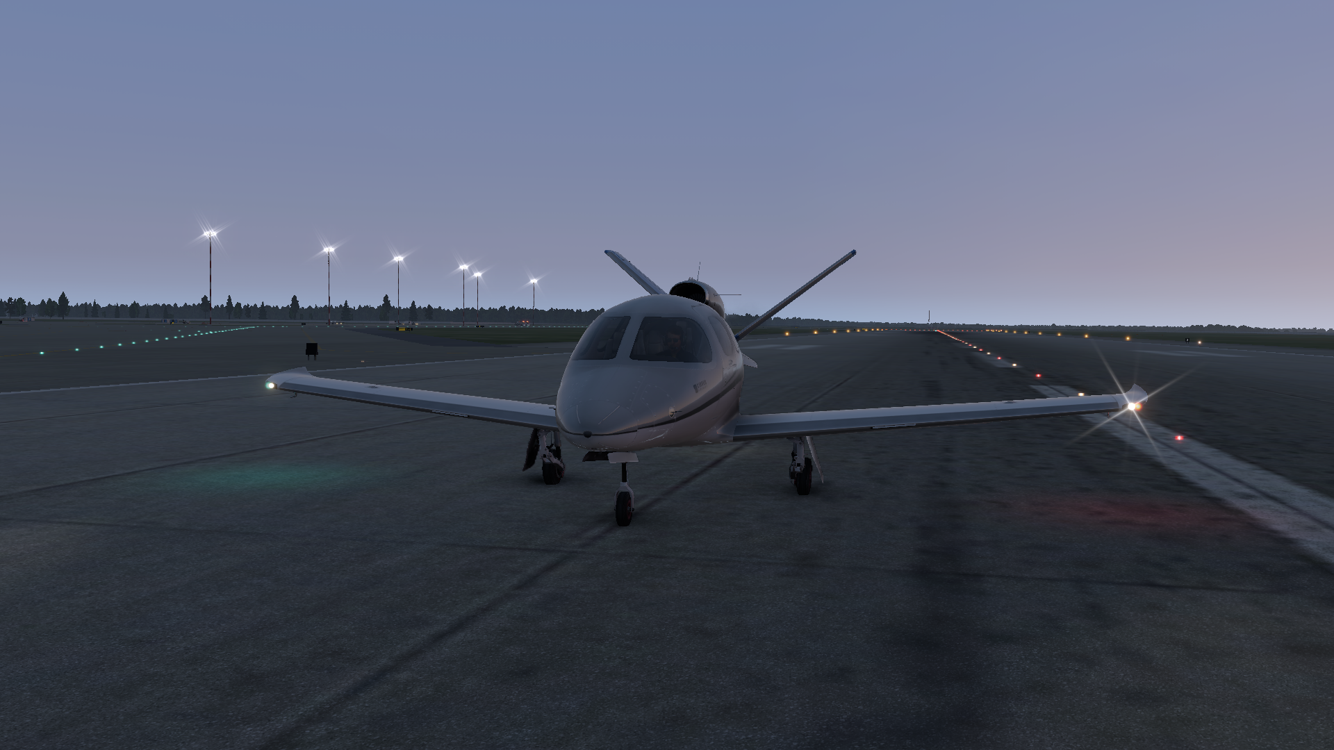 X-Plane 11. Cirrus Vision SF50