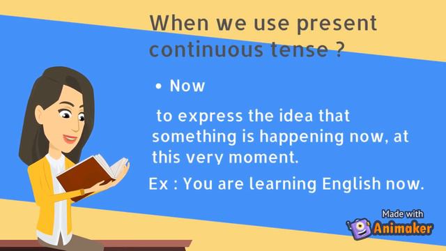 Let's learn about Present Continuous Tense смотреть онлайн