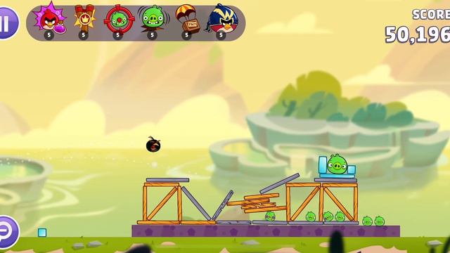 Angry Birds Reloaded: When Birds Fly - Level 27 (3 Stars) IOS Gameplay Walkthrough (HD) смотреть онлайн