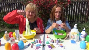 Кто НАРУШИЛ ПРАВИЛА Slime Челлендж Выбери правильное яйцо противостояние НЮСЯ ТВ и Таня