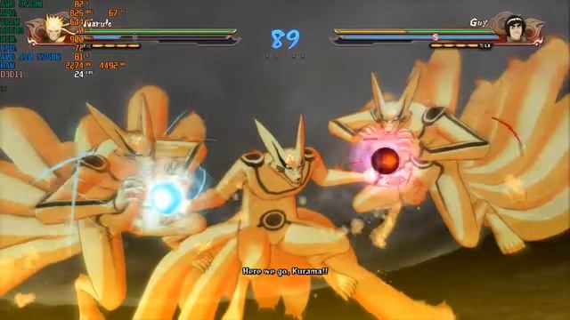 Naruto Ultimate Ninja Storm 4(AMD A10-5750M + AMD RADEON HD 8750M) смотреть онлайн