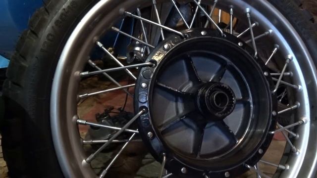 Колеса R18 на Днепр-11 пр."Ровесник", проблема зі ступицями, колеса R18 зi ступицями К-750 1960р.в. смотреть онлайн