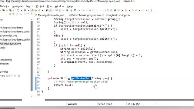 Log Masking In Spring Boot смотреть онлайн
