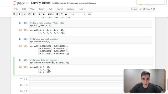 Complete Python NumPy Tutorial (Creating Arrays, Indexing, Math, Statistics, Reshaping) смотреть онлайн