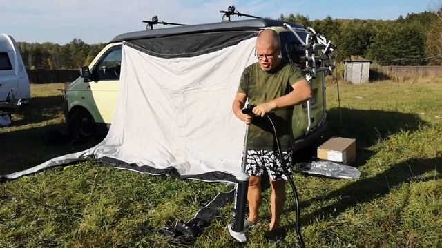 Надувная маркиза для микроавтобуса DOMETIC Kampa Sunshine PRO 240 VW смотреть онлайн