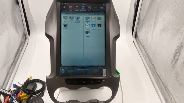 Штатная магнитола в стиле Tesla для Ford Ranger Android CF-3269-X6