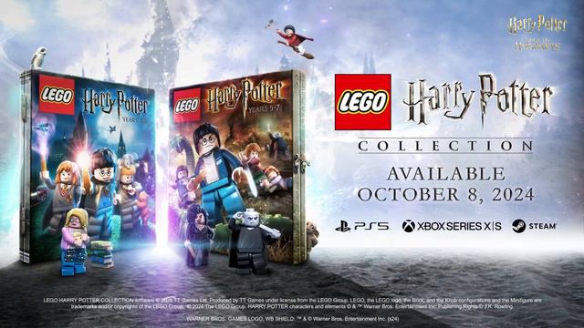 LEGO Harry Potter Collection Remastered: Back to Hogwarts | Официальный трейлер смотреть онлайн