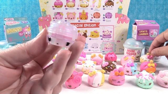 Num Noms Birthday Party Pack Palooza Series 4 2 Lights Toy Review | PSToyReviews смотреть онлайн