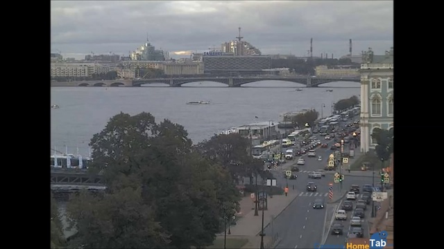 Веб-камера онлайн Поворотно-обзорная камера на Адмиралтействе, Санкт-Петербург - Camera.HomeTab.info смотреть онлайн