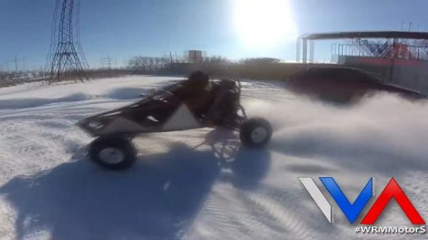 Go kart WRM с колесами от ATV