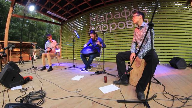 Три Панды и Луна - Banyan Om Space, HD 2016 смотреть онлайн