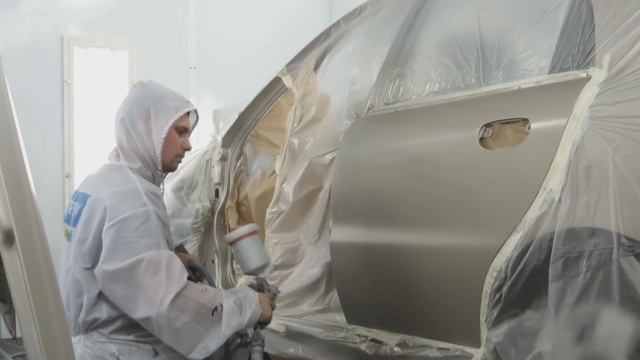 Как сделать переход на светлом цвете? Глазурит.Glasurit смотреть онлайн