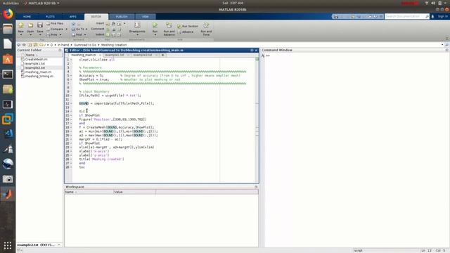 Create triangular meshing to any 2D surface using Matlab смотреть онлайн