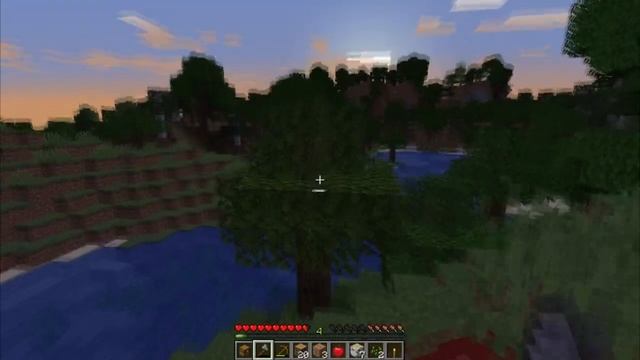 №1,Начало пути Minecraft 1.15.2!? Построил дом в горе. смотреть онлайн