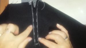 Вшиваем молнию в юбку. Способ "с размещением по центру". Урок №9.