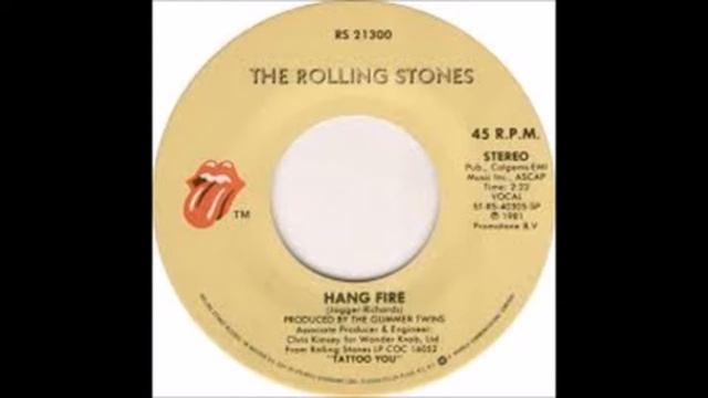 ROLLING STONES "HANG FIRE" смотреть онлайн