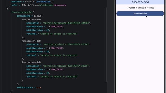 Mastering Permissions in Jetpack Compose: A Step-by-Step Guide(output demo) смотреть онлайн