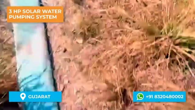 JP Solar |3 HP Solar water pumping system| |Surface monoblock pump| |Gujarat| смотреть онлайн