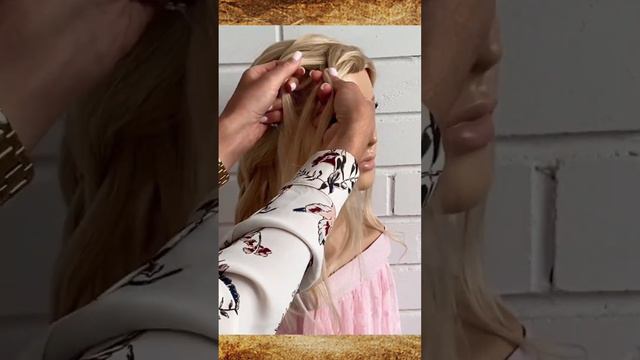 Как сделать красивый пучок? смотреть онлайн