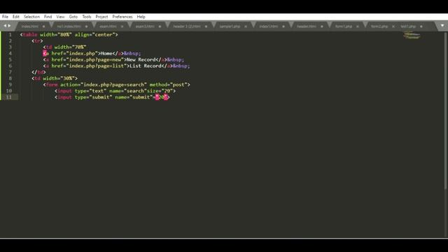 HOW TO CREATE MENU IN PHP USING SUBLIME смотреть онлайн