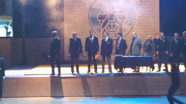 Гимн РФ [открытие Олимпиады БИ 2014] смотреть онлайн