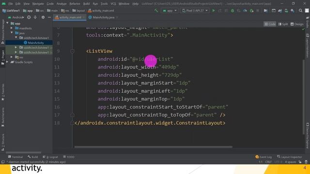 Lecture 19: Android ListView with Example смотреть онлайн