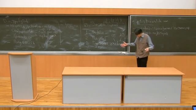 [UNИX] GNU/Linux — №12: Выбор дистрибутива (2016-12-14) смотреть онлайн